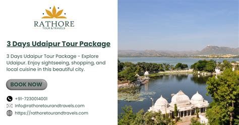 Days Udaipur Tour Package Rathore Tour And Travels