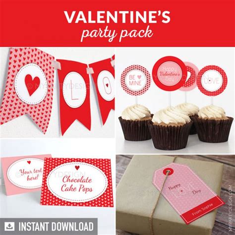 Valentine S Day Party Printables My Party Design