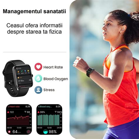 Ceas Smartwatch Tozo S Primire Efectuare Apel Ultra Touch