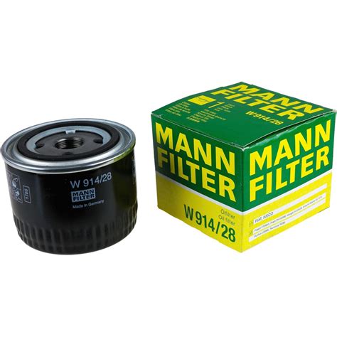 2x Original MANN Ölfilter W 914 28 Oil Filter eBay