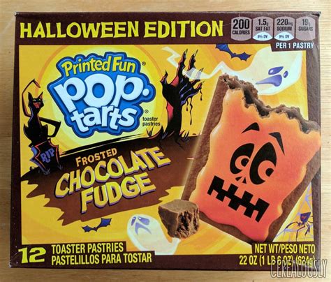 Review: Halloween Chocolate Fudge Printed Fun Pop-Tarts