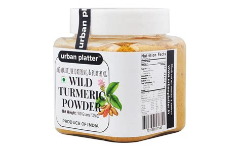 Urban Platter Wild Turmeric Powder Jar Grams Gotochef