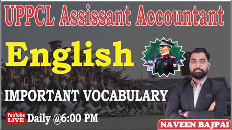 Uppcl Assistant Accountant Most Expected Vocabulary Uppcl