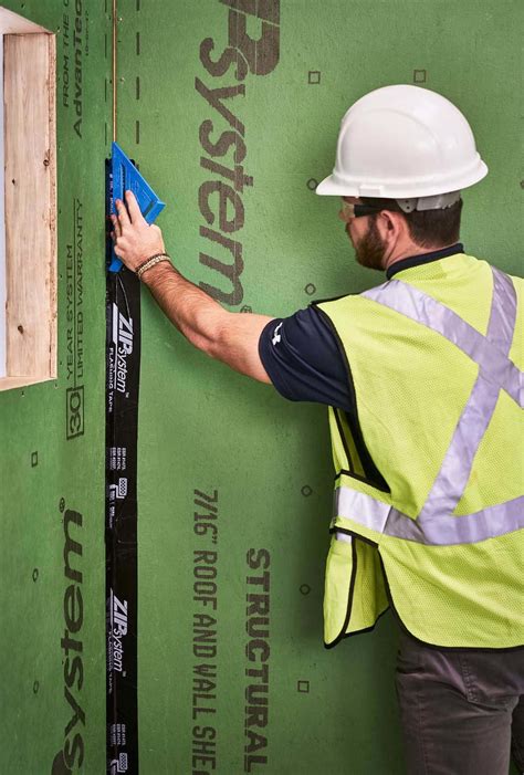 Master The Basics For Zip System Sheathing And Tape