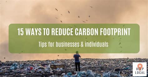 15 Ways to Reduce Carbon Footprint: Tips for Businesses & Individuals