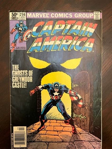 Captain America 256 Newsstand Edition 1981 Comic Books Bronze