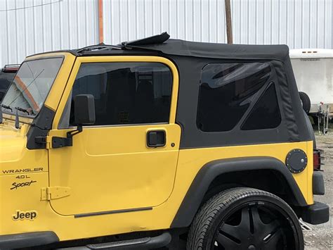 Bestop Supertop NX Soft Top With Tinted Windows Without Upper Doors For