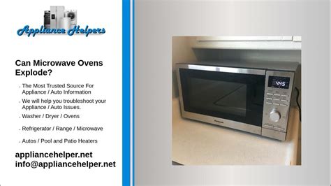 Can Microwave Ovens Explode Youtube