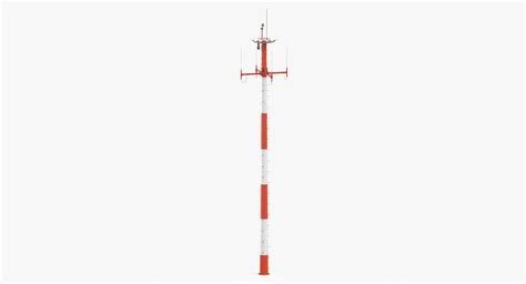 Airport Remote Radio Tower Clean And Dirty Model Turbosquid 2165397