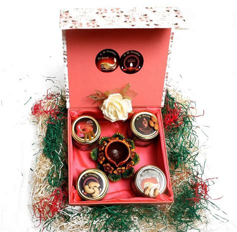 Diwali Filled Dry Fruit Gift Box For Gifting X X At Rs