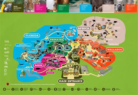 Zoos In Florida Map - Printable Maps