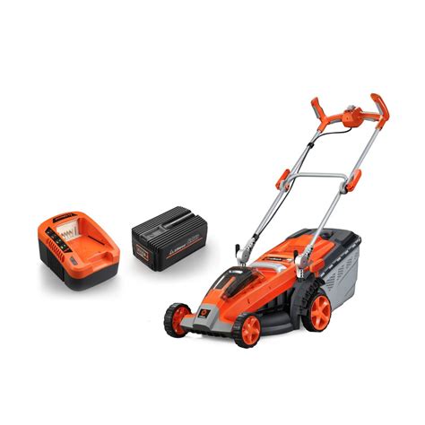 Redback Rb Mwr 40v 6 0ah Brushless Lithium Ion Cordless 380mm 15” Push Lawn Mower E137c Combo