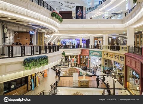 The Promenade Shopping And Entertainment Centre With Many Custom
