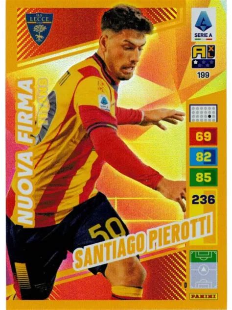 Panini Calciatori Adrenalyn Xl Titans Card Pierotti Nuova