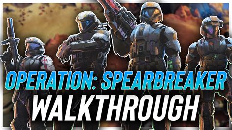 Halo Wars Operation Spearbreaker Full Walkthrough Youtube