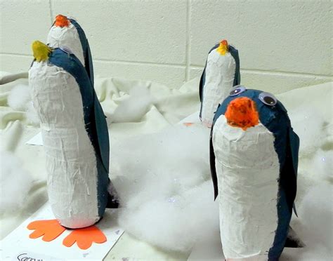 We Heart 1st: Penguin Paper Mache Tutorial