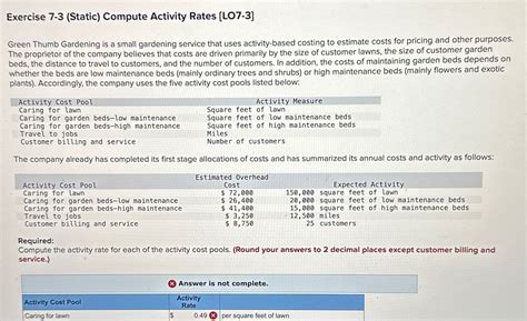 Answered Exercise 7 3 Static Compute Activity Bartleby