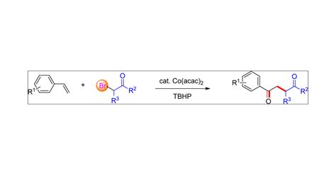 Co Catalyzed Synthesis Of Dicarbonyl Compounds Using Tbhp Oxidant