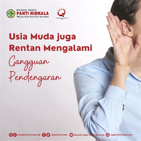 Usia Muda Juga Rentan Mengalami Gangguan Pendengaran Rumah Sakit