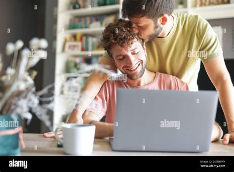 Gay Men Hugging Hi Res Stock Photography And Images Alamy
