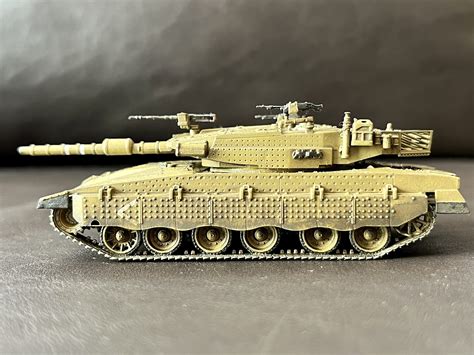 Israeli Merkava Mk Iii Baz Main Battle Tank Plastic Model Military