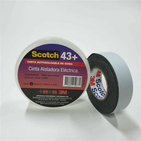 Scotch 43 19mmx5m Autosoldable Baja Tension