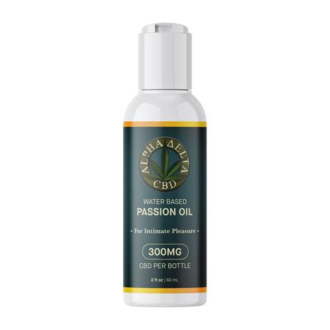 Pure Passion Oil With 300mg Cbd Alpha Delta Cbd