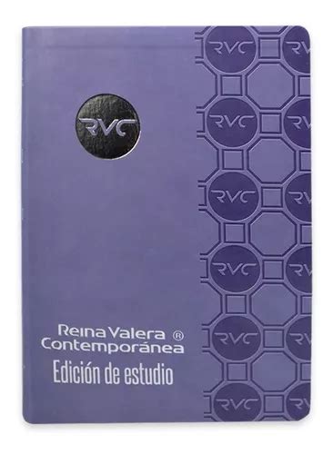 Biblia De Estudio Reina Valera Contemporánea Morado