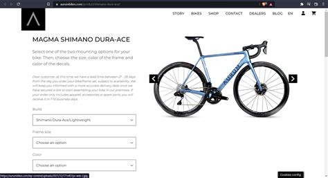 aurum bikes | Configurator Database