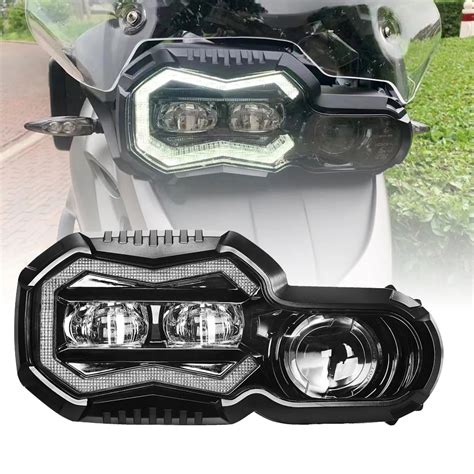 Faro Led M S Brillante Para Motocicleta Luces Antiniebla DRL Alto Y