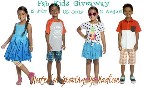 Keep your Kids Fabulous in Fab Kids - Review & Giveaway - AnnMarie John