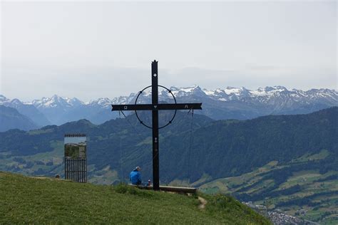 Beim Gipfelkreuz Fotos Hikr Org