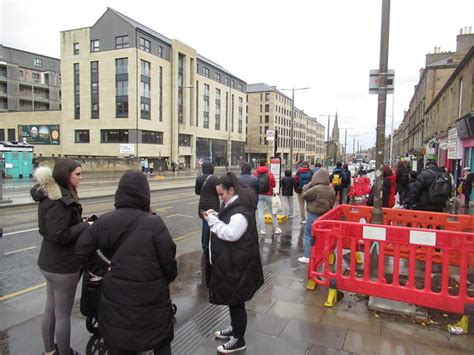 Bus Stop Leith Walk Richard Webb Cc By Sa Geograph Britain