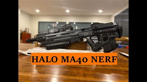 Nerf Halo Ma40 Paint Mod Youtube