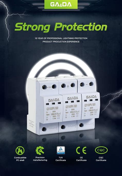 China Pv Lightning Protection Manufacturers Suppliers Factory Pv Lightning Protection Free