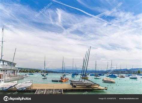 View Zurich Lake Summer Switzerland – Stock Editorial Photo © alexey ...