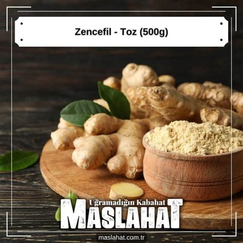 Zencefil Toz 500g Maslahat