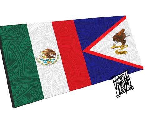 Tribal Mexican Flag