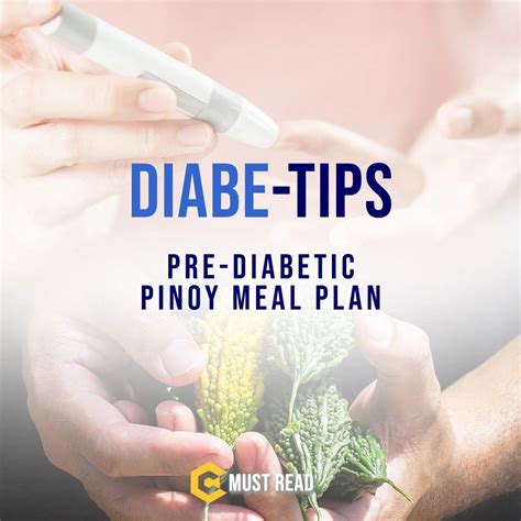 Diabe Tips Pre Diabetic Meal Plan