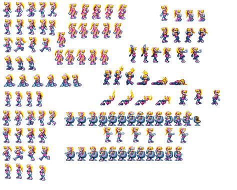 Megaman Zero Ciel Sprite Sheet by AlexDoomGuy on DeviantArt