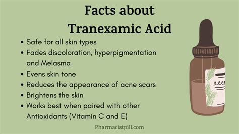 Does Tranexamic Acid Lighten The Skin? | Heidi Salon