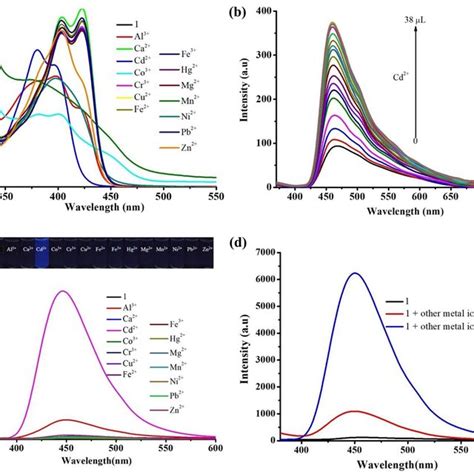 A Absorption And B Fluorescence Spectra Of M With