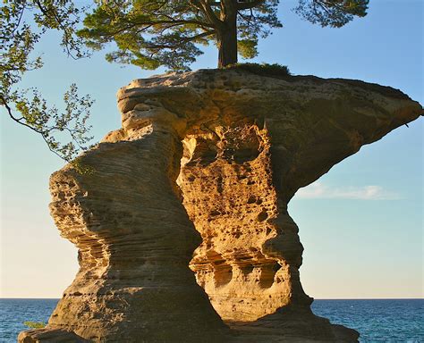 Chapel Rock Pictured Rocks National Lakeshore Michigan Flickr