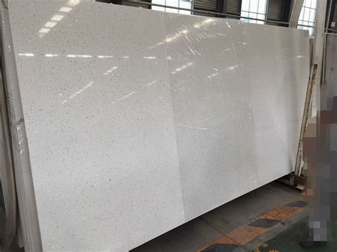 Mirror White Quartz Stone Slab Artificial Quartz Stone Slabs Quartz