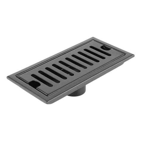 Omabeta Drain De Douche Lin Aire Drain De Sol Rectangulaire Avec Grille