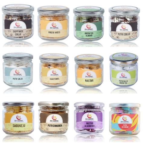 Jual Ina Cookies Jar Toples Kaca Kecil Berbagai Macam Varian Shopee