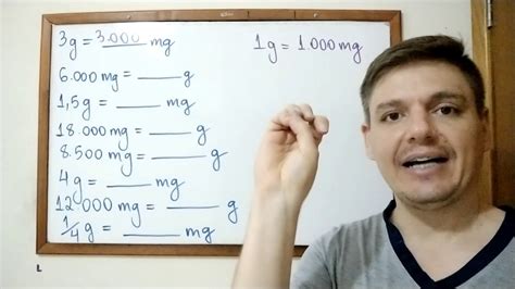 Transformar Grama Em Miligrama