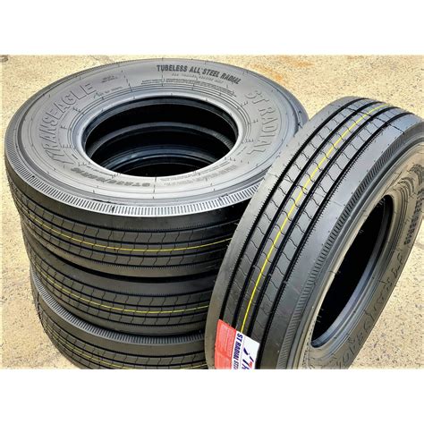 Set Of 4 Four Transeagle All Steel St Radial St 23580r16 Load G 14