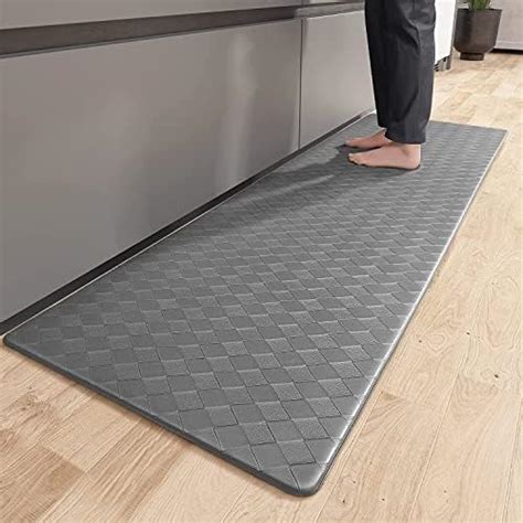 Wiselife Kitchen Mat Cushioned Anti Fatigue X Waterproof Non