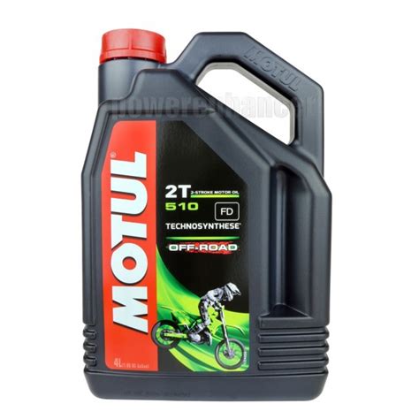 Motul 2T 510 Off Road Technosynthese Oil 4 Litre